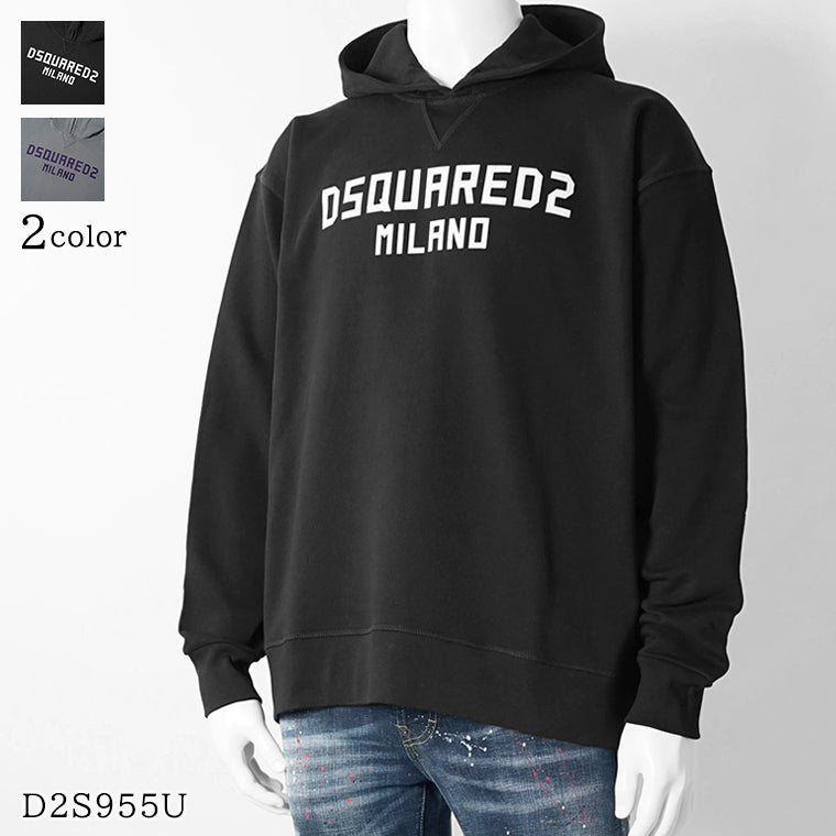 【SUMMER FINAL SALE】 DSQUARED2 KIDS キッズ パーカー D2S955U DQ3184 D0A9U 2カラー