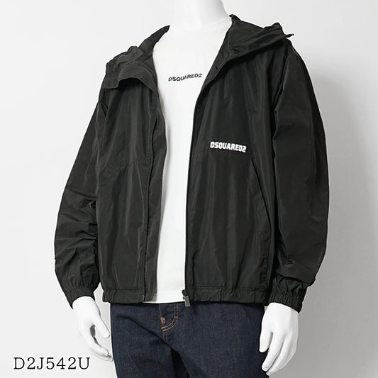 DSQUARED2 KIDS キッズ ブルゾン D2J542U DQ3234 D0AGM ブラック DQ900