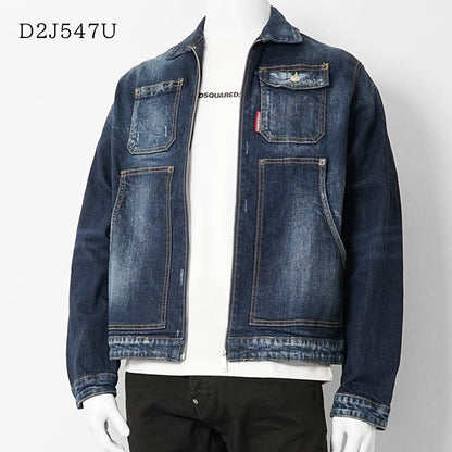 DSQUARED2 KIDS キッズ デニムジャケット D2J547U DQ3239 D0AFS ウォッシュブルー DQ01