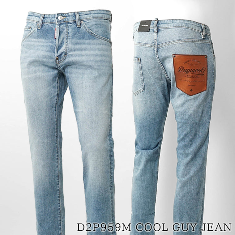 【SUMMER FINAL SALE】 DSQUARED2 KIDS キッズ ジーンズ D2P959M COOL GUY JEAN DQ3281 D0AF3 ウォッシュブルー DQ01