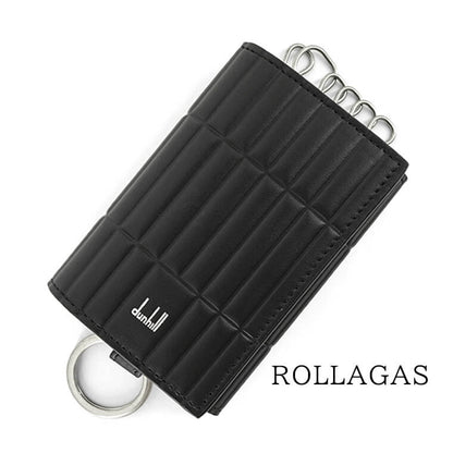 dunhill メンズ キーケース ROLLAGAS KEY CASE DU22F2178RA BLACK ブラック 001