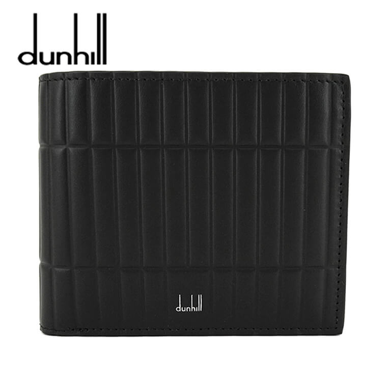 dunhill メンズ 2つ折り財布 DU22F2320RA BLACK ブラック 001