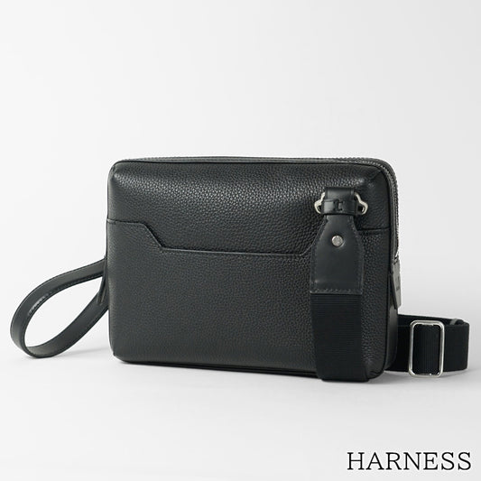 dunhill メンズ ショルダーバッグ HARNESS DU24F3102XA BLACK ブラック 001