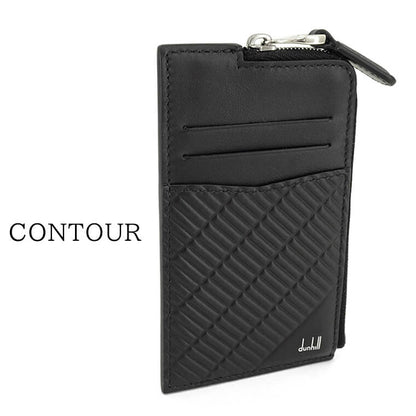 dunhill メンズ カードケース CONTOUR ZIP CARD CASE DU24R210ZPX BLACK ブラック 001