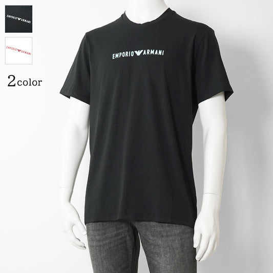 【SUMMER FINAL SALE】 EMPORIO ARMANI UNDERWEAR ライン メンズ Tシャツ EM000377 AF19055 2カラー