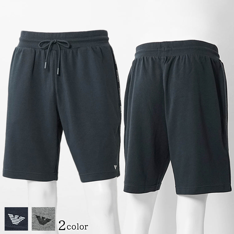 【SUMMER FINAL SALE】 EMPORIO ARMANI UNDERWEAR ライン メンズ ショートパンツ EM000495 AF18887 2カラー