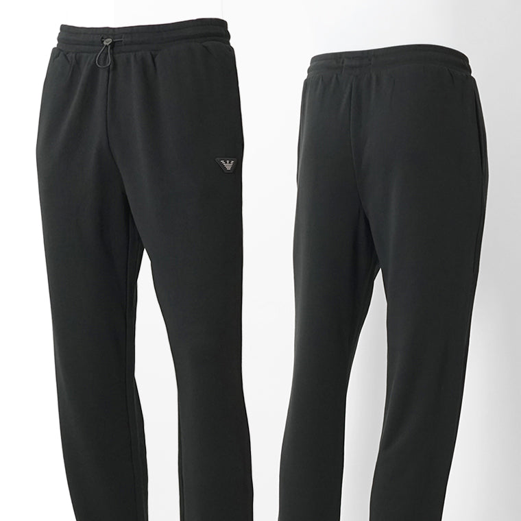 【SUMMER FINAL SALE】 EMPORIO ARMANI UNDERWEAR ライン メンズ スウェットパンツ EM000500 AF19060 BLACK ブラック UC001
