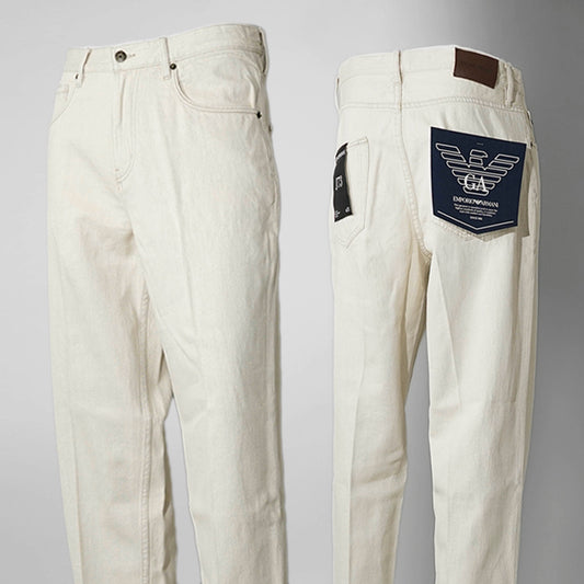 EMPORIO ARMANI メンズ ジーンズ EM000664 AF24870 TOFU アイボリー U1060