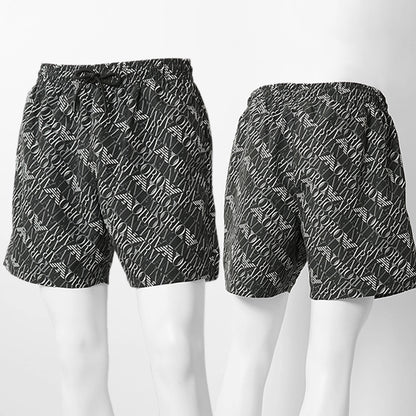 【SUMMER FINAL SALE】 EMPORIO ARMANI SWIMWEAR ライン メンズ スイムショートパンツ EM000688 AF20442 DIAGONAL LOGO BLACK ブラック FC026