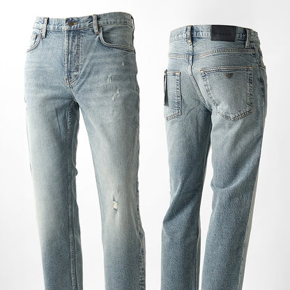 EMPORIO ARMANI メンズ ジーンズ EM000763 AF25398 LIGHT BLUE DENIM ライトブルー MB003