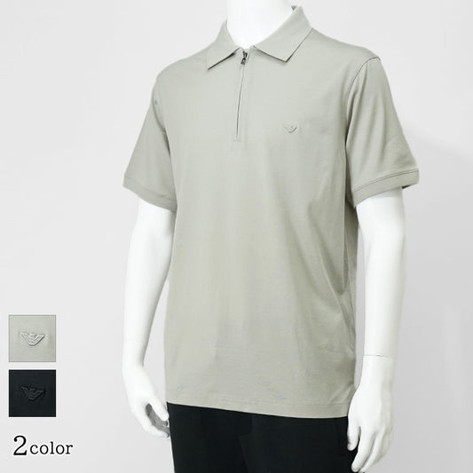 【SUMMER FINAL SALE】 EMPORIO ARMANI メンズ ポロシャツ EM001082 AF10017 2カラー