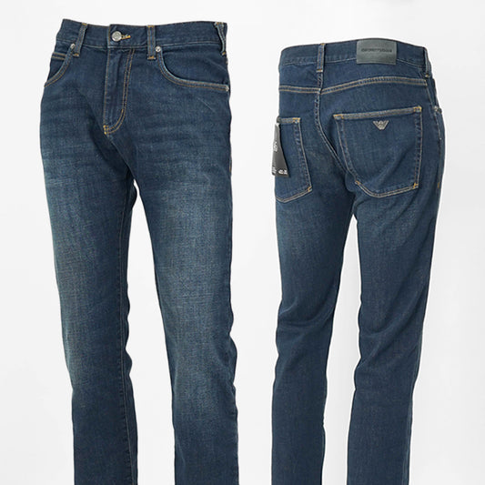 EMPORIO ARMANI メンズ ジーンズ EM001370 AF17749 BLUE DENIM 0941 インディゴブルー MB001