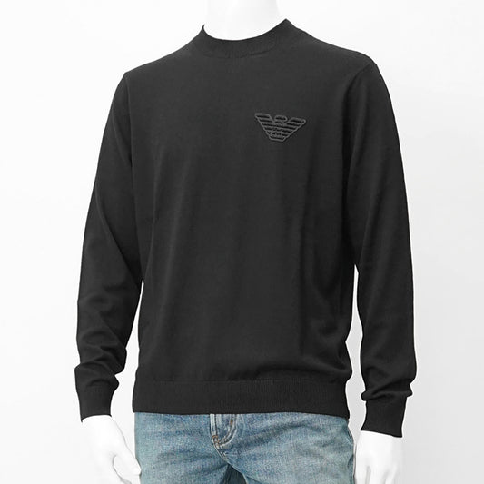 EMPORIO ARMANI メンズ ニット EM002419 AF14158 BLACK BEAUTY ブラック UC001