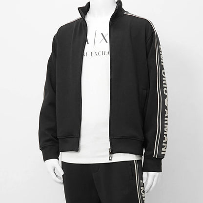 EMPORIO ARMANI メンズ トラックジャケット EM002913 AF10013 BLACK BEAUTY ブラック UC001