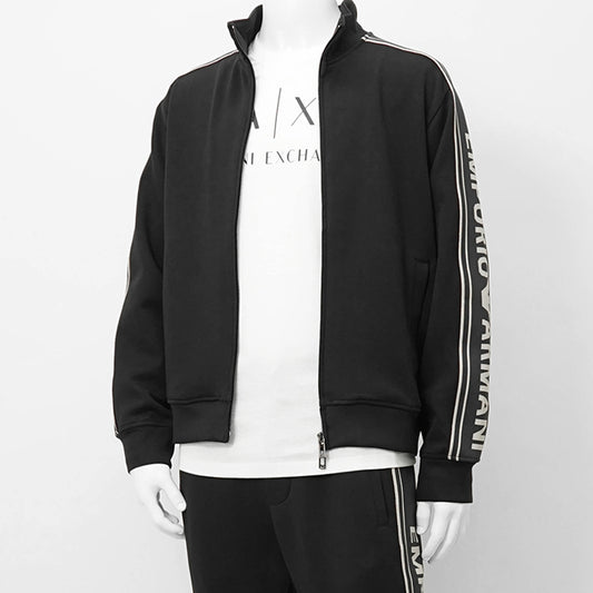 EMPORIO ARMANI メンズ トラックジャケット EM002913 AF10013 BLACK BEAUTY ブラック UC001