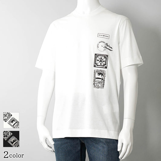EMPORIO ARMANI メンズ Tシャツ EM004994 AF24470 2カラー