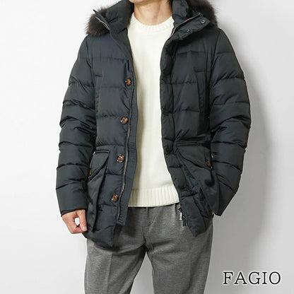 MooRER メンズ ダウンジャケット FAGIO F KM ネイビー BLU