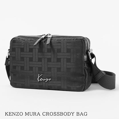 KENZO メンズ レディース ショルダーバッグ KENZO MURA CROSSBODY BAG FF65SA518F22 BLACK ブラック 99