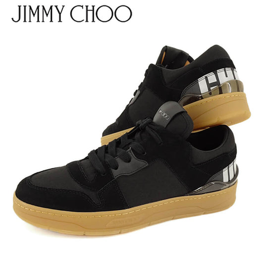 JIMMY CHOO メンズ スニーカー FLORENT M NVT ブラック X BLACK HONEY