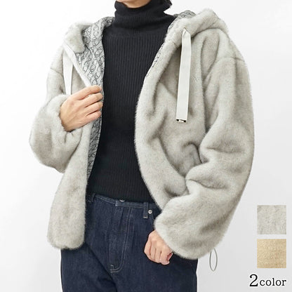 HERNO レディース ファージャケット GI000318D 12739 ライトグレー 9410 シャンティイ 1985