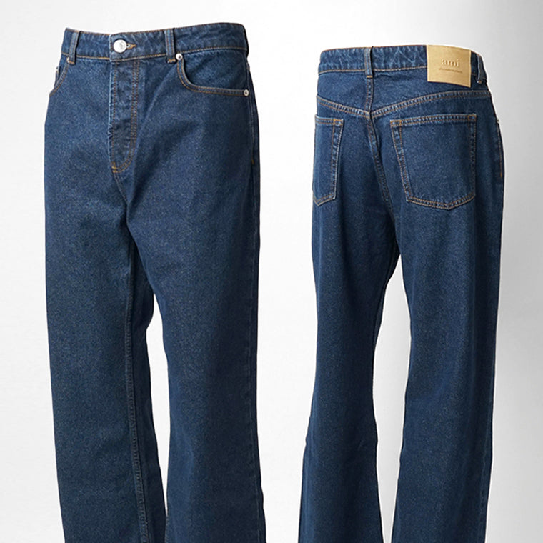 AMI メンズ ジーンズ HTR450 DE0104 INDIGO インディゴ 402