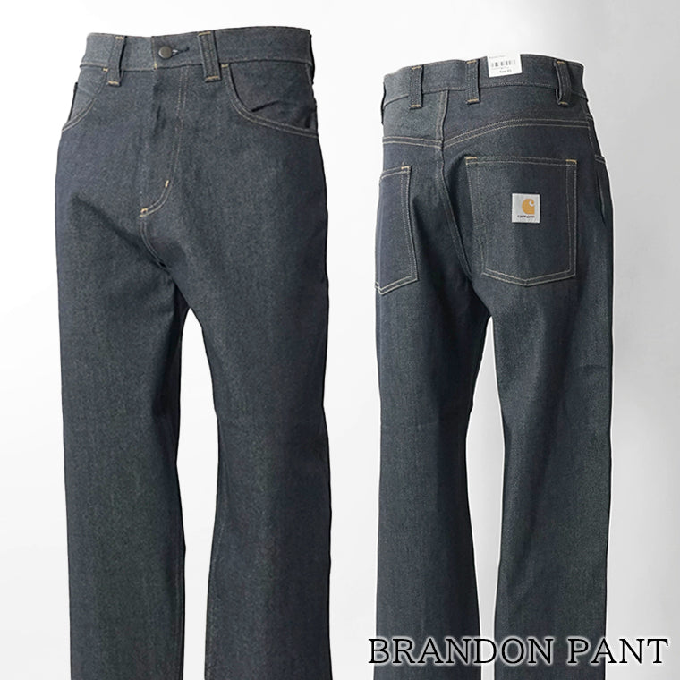 Carhartt WIP メンズ ジーンズ BRANDON PANT I035893 BLUE RIGID インディゴブルー 0101