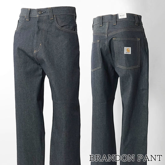 Carhartt WIP メンズ ジーンズ BRANDON PANT I035893 BLUE RIGID インディゴブルー 0101