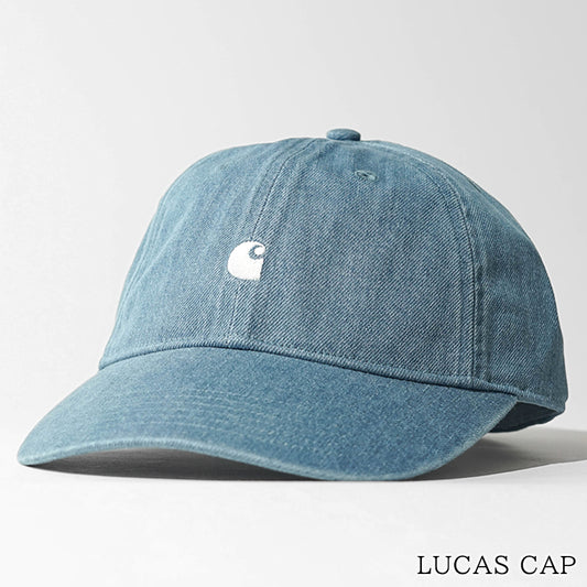 Carhartt WIP メンズ レディース キャップ LUCAS CAP I036364 BLUE BLEACHED ブルー 0135