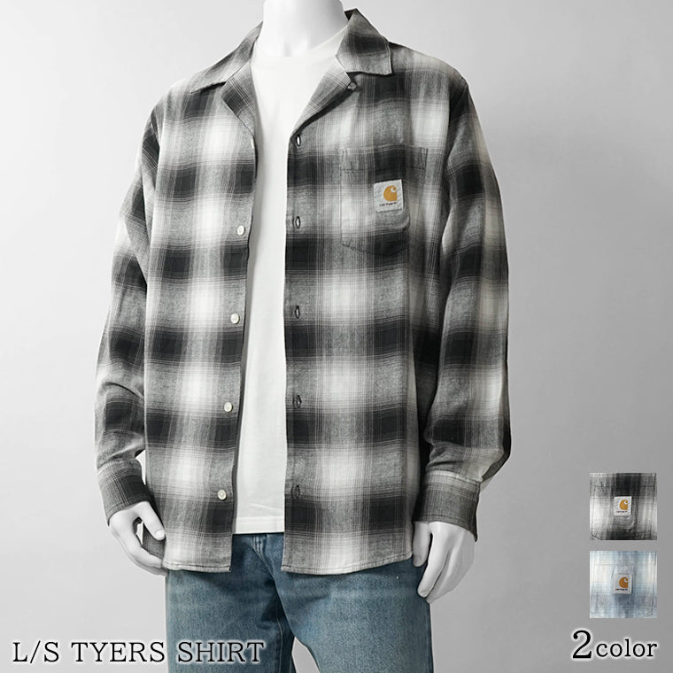 Carhartt WIP メンズ シャツ L S TYERS SHIRT I036807 2カラー