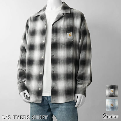 Carhartt WIP メンズ シャツ L S TYERS SHIRT I036807 2カラー