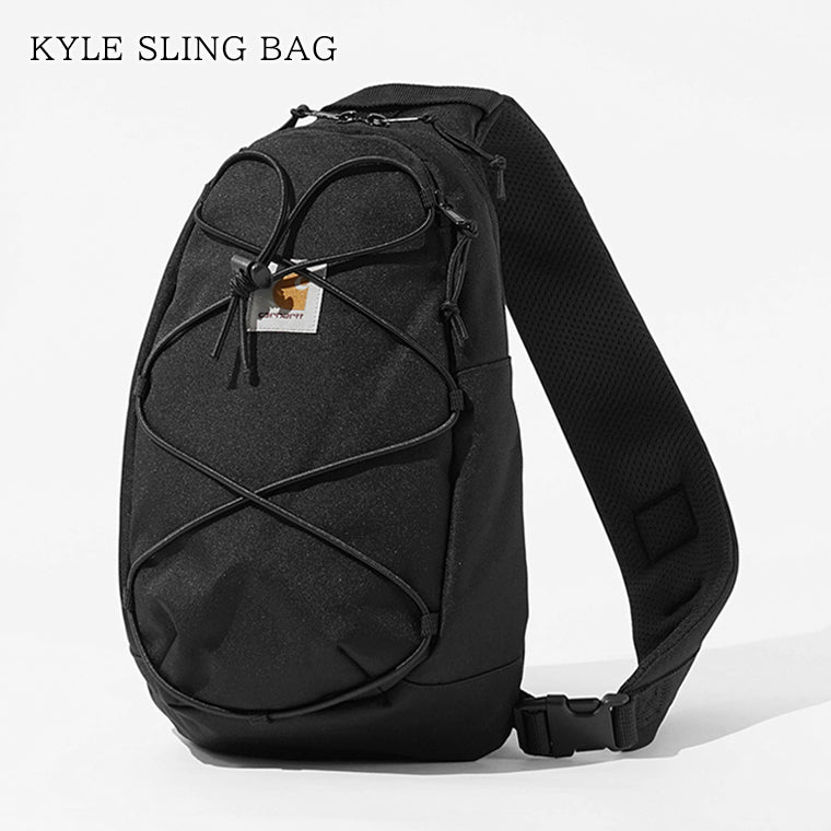 Carhartt WIP メンズ レディース ワンショルダーバッグ KYLE SLING BAG I036840 BLACK ブラック 89XX