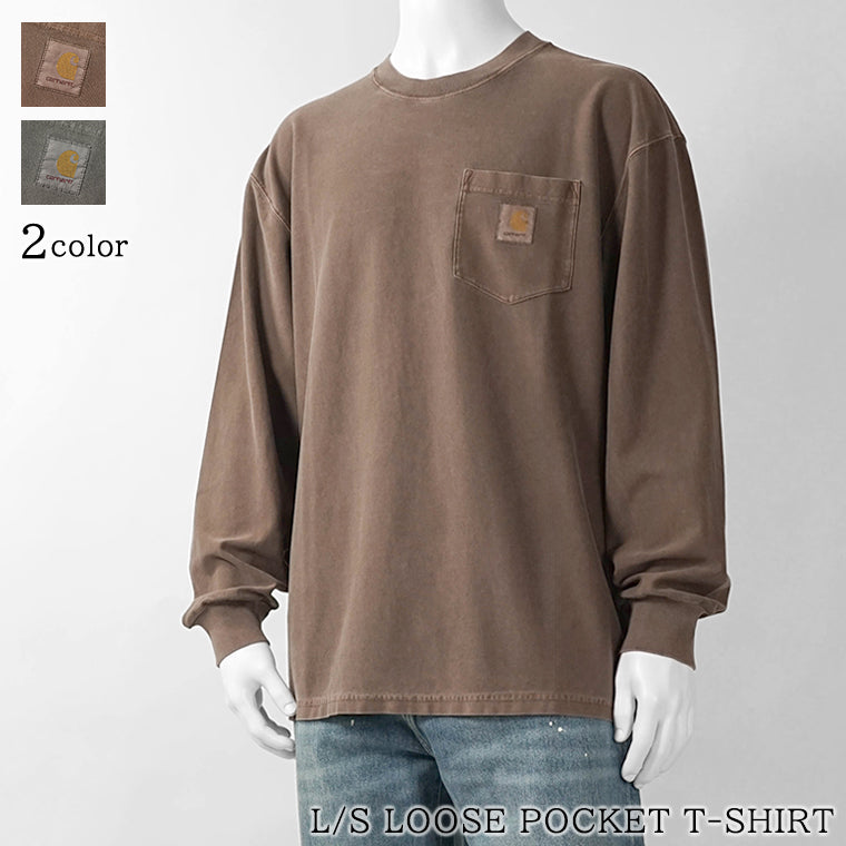 Carhartt WIP メンズ 長袖Tシャツ L S LOOSE POCKET T SHIRT I036862 2カラー