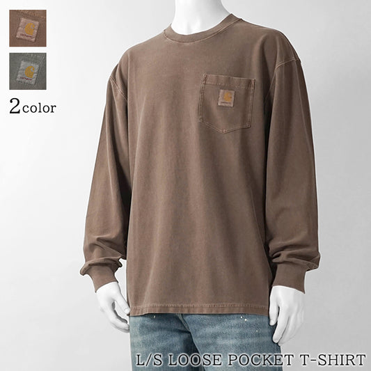 Carhartt WIP メンズ 長袖Tシャツ L S LOOSE POCKET T SHIRT I036862 2カラー