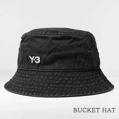 Y-3 メンズ レディース バケットハット BUCKET HAT IX7000 NOIR ウォッシュブラック BLACK