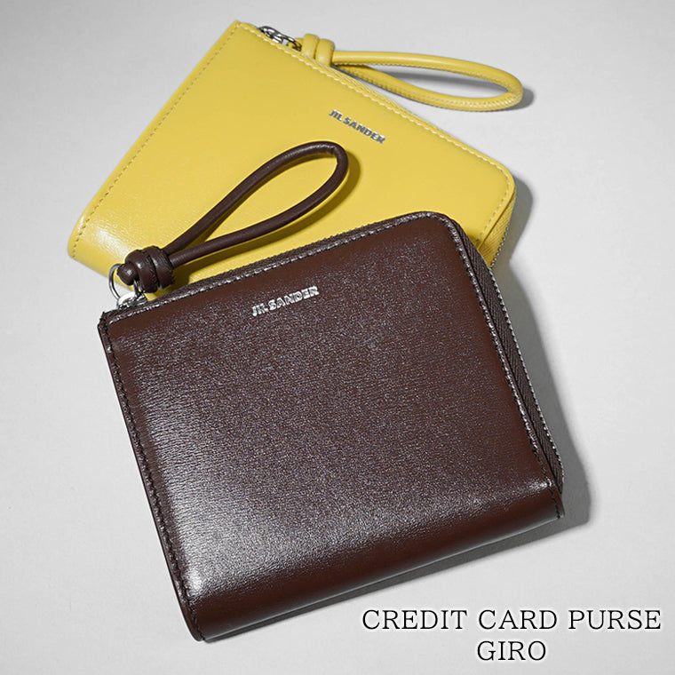 JIL SANDER レディース メンズ コイン＆カードケース CREDIT CARD PURSE GIRO J07VL0004 P5354 2カラー
