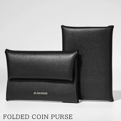 JIL SANDER メンズ レディース コインケース FOLDED COIN PURSE J26UI0005 P5713 BLACK ブラック 001