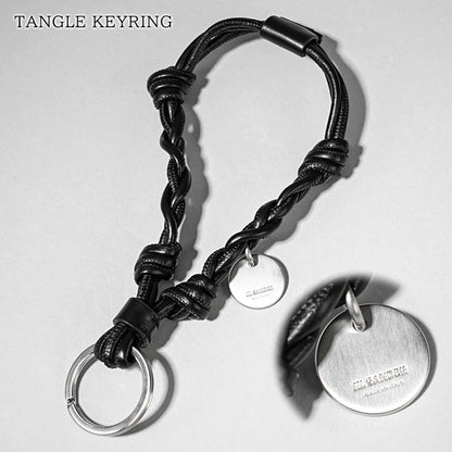 JIL SANDER メンズ レディース キーリング TANGLE KEYRING J26VL0008 P5452 BLACK ブラック 001