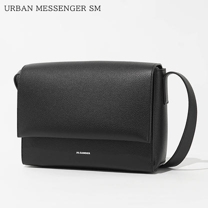 JIL SANDER メンズ レディース ショルダーバッグ URBAN MESSENGER SM J26WG0084 P9301 BLACK ブラック 001