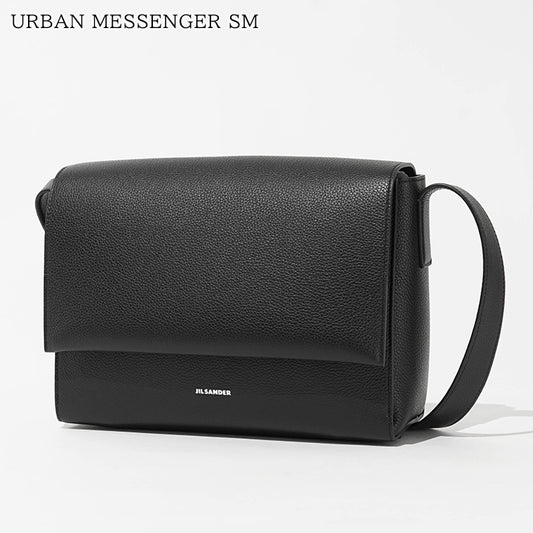 JIL SANDER メンズ レディース ショルダーバッグ URBAN MESSENGER SM J26WG0084 P9301 BLACK ブラック 001