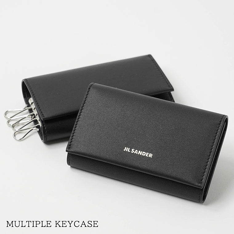 JIL SANDER メンズ レディース キーケース MULTIPLE KEYCASE J28VL0003 P5713 BLACK ブラック 001