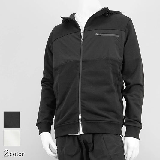 【SUMMER FINAL SALE】 HERNO メンズ ジップアップパーカー JC000054U 50017 2カラー