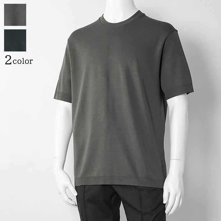 HERNO メンズ ニットTシャツ JG000206U 52059 2カラー