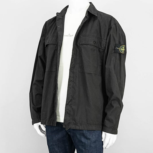 STONE ISLAND メンズ シャツジャケット K1S151200015 S0003 ブラック V0029