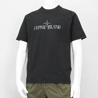 STONE ISLAND メンズ Tシャツ K1S152100020 S0081 ブラック V0029