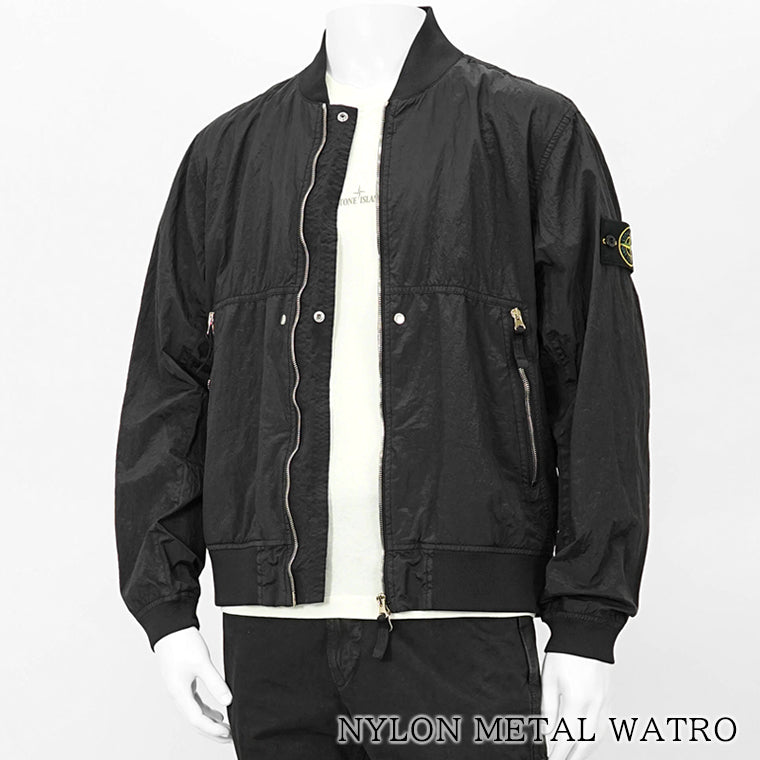 ストーンアイランド STONE ISLAND メンズ ブルゾン ブラック