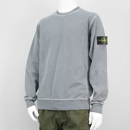 【SUMMER FINAL SALE】 STONE ISLAND メンズ スウェットシャツ K1S156100020 S0060 グレー系 V0124