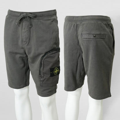 【SUMMER FINAL SALE】 STONE ISLAND メンズ ショートパンツ K1S156200002 S0123 チャコールグレー V0065