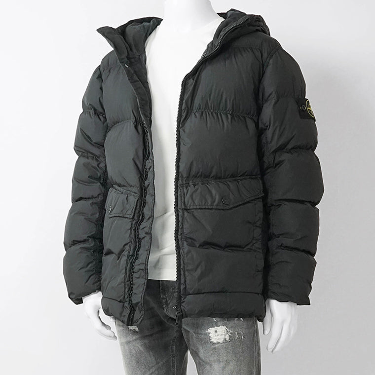 STONE ISLAND メンズ ダウンジャケット K2S154100011 S0A23 ブラック V0029