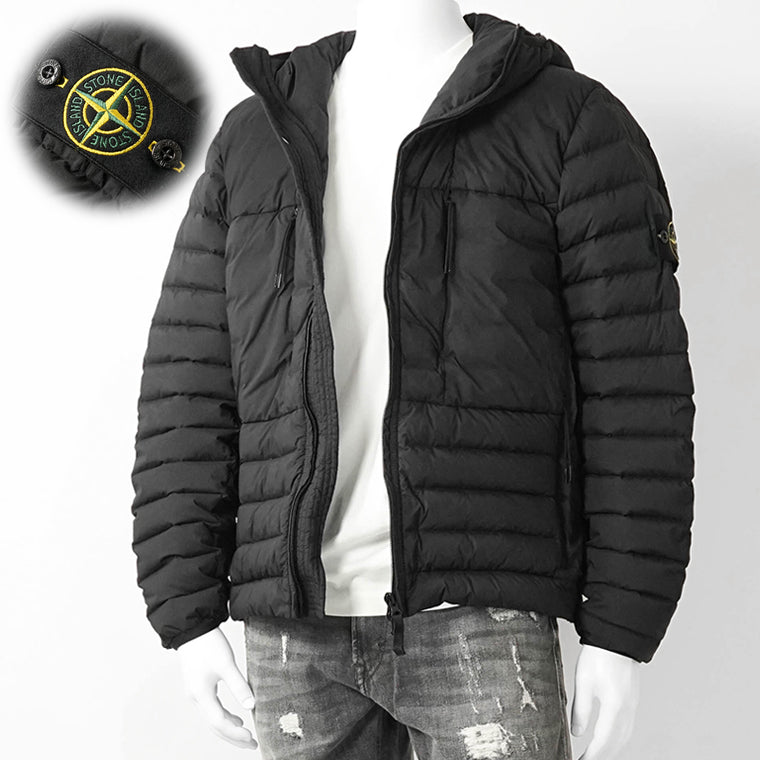 STONE ISLAND メンズ ダウンジャケット K2S154100020 S0183 ブラック V0029