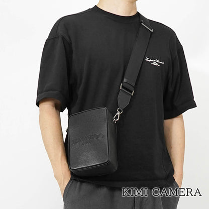 JIMMY CHOO メンズ レディース ショルダーバッグ KIMI CAMERA LDA ブラック BLACK GUNMETAL